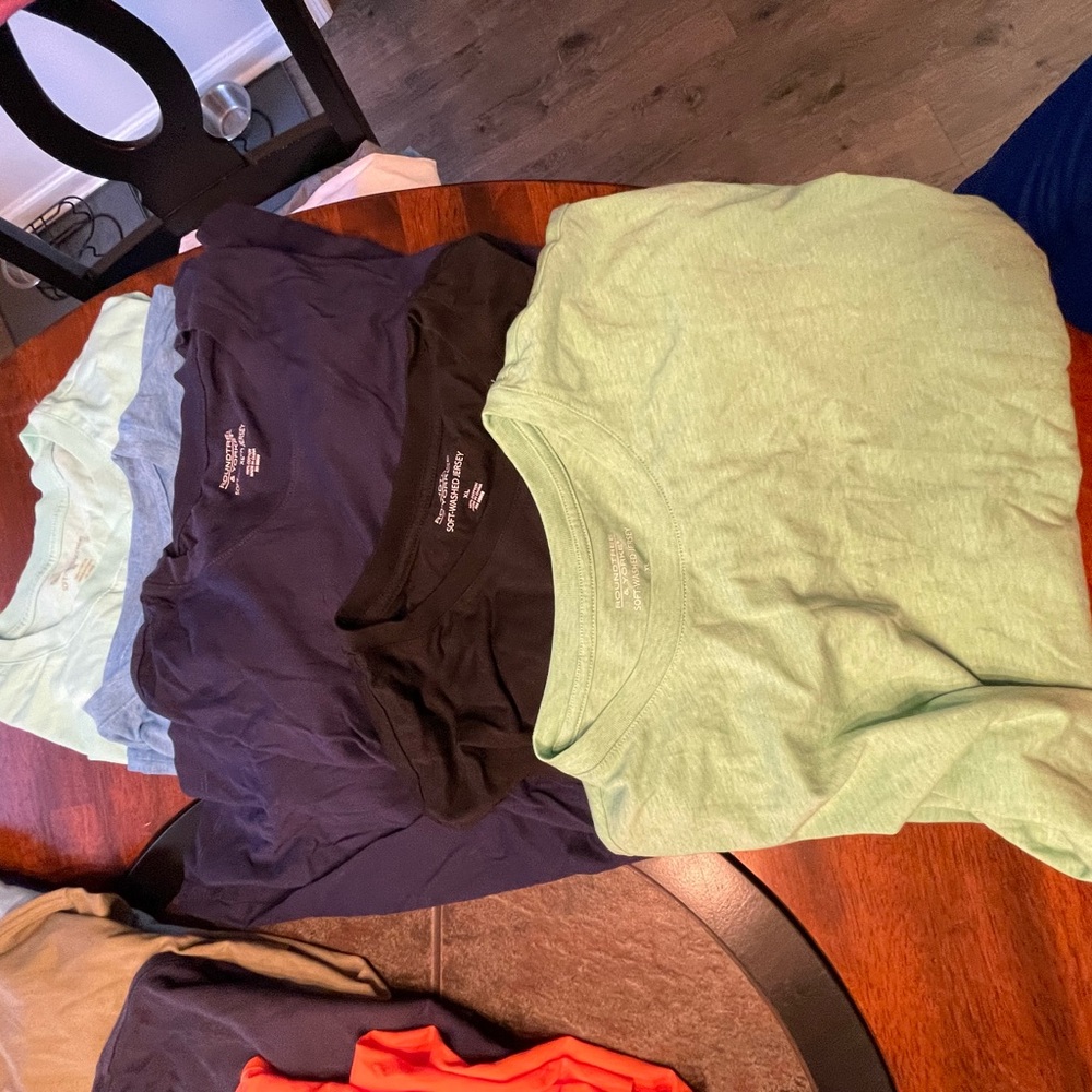 Saddlebred Men's T-Shirt Collection in Orange, Blue, and Brown